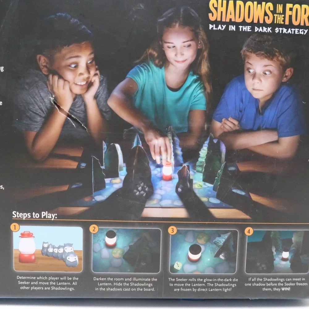 Shadows In the Forest Board Game Thinkfun 2017 Complete Ages 8+